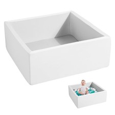 Foam Ball Pit for Toddlers Kids Square Soft Ball Pool Ideal Gift Play Toy for...