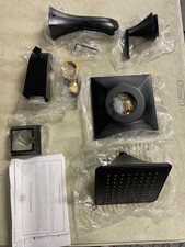Signature Hardware Vilamonte Tub Shower Trim Matte Black SHVL8030GMB