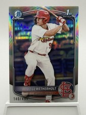 Jj wetherholt Bowman chrome /499 #BCP-22