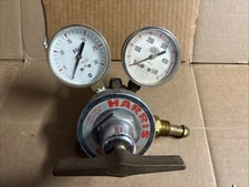 Harris 92-15 Compressed Gas Pressure Regulator with 2 Gauges