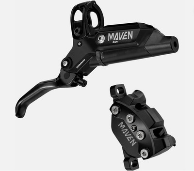 SRAM Maven Base Disc Brake and Lever Front - Black (New)