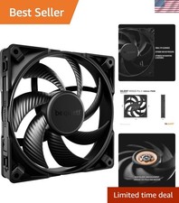 Efficient 140mm PWM Cooling Fan 2400 RPM with Fluid-Dynamic Bearing Design