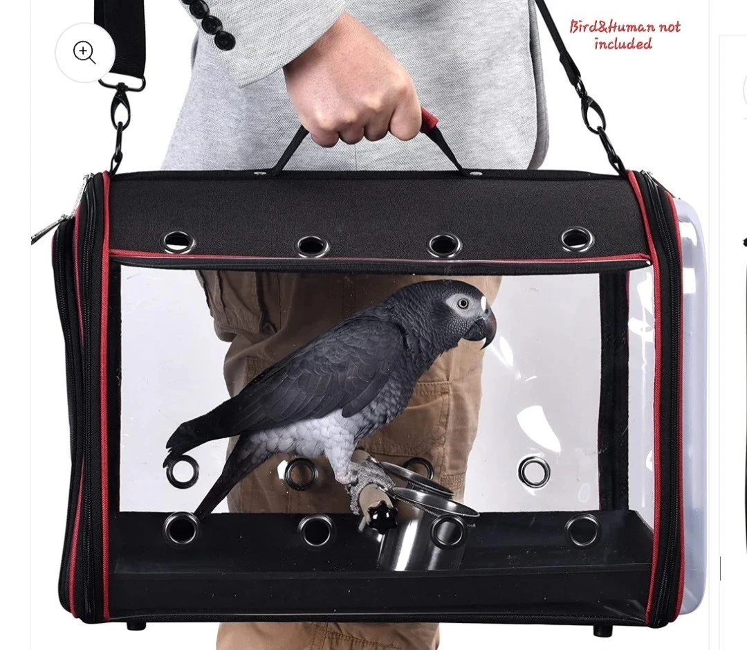 Colorday Large Bird Carrier Travel Cage X002KNAINP Portable Parrot Travel Bag...
Opens in a new wind