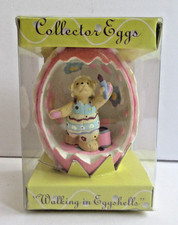 Muffy Vanderbear Walking in Eggshells Collector Eggs 1993 Easter Collection NEW