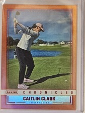 2025 Panini Caitlin Clark Chronicled Snapshots Red #95