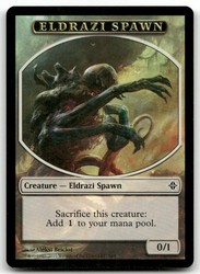Eldrazi Spawn Token - Rise of the Eldrazi (MTG Token)