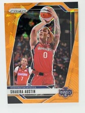 Shakira Austin 2024 Panini Prizm WNBA Orange Ice #134