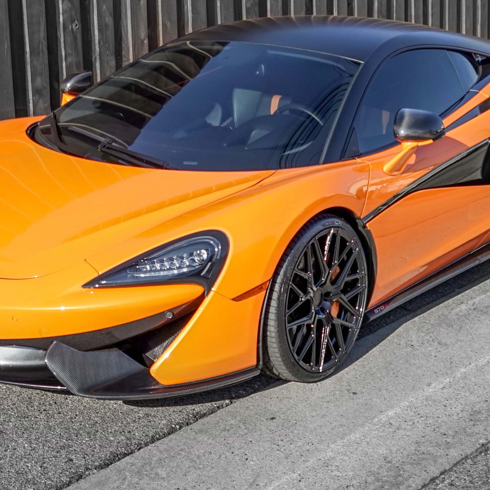 McLaren 570S MSO X 2016-2019 Front Wheel Black