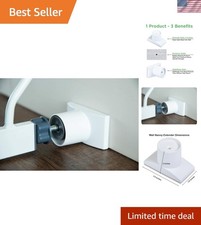 Extender -4 Inch Baby Gate Extension Guard Extends Pressure Mounted Gates - ...