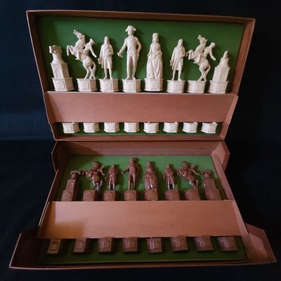 VTG 1776 Bicentennial Collector Series Edition VI Chess Set