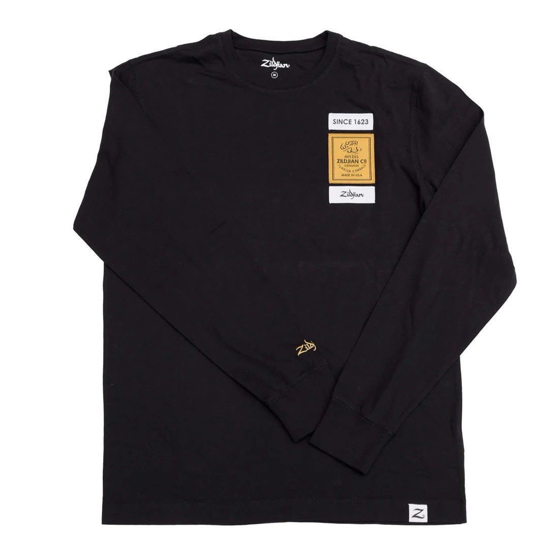 Zildjian Long Sleeve Black Tee Shirt 2XL