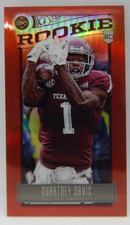 2022 Panini Legacy Draft - /75 #179 Ruby Mini RC - Texas A&M - QUARTNEY DAVIS