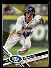 2017 Topps Gold Nori Aoki 0900/2017 Seattle Mariners #153