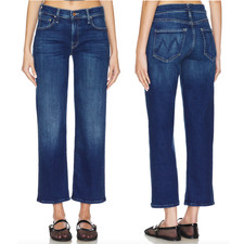 MOTHER The Mid Rise Rambler Zip Ankle Jean Coastal Colors Size 31 NEW