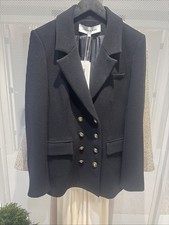 Veronica Beard Claude Dickey Jacket In Black Size 6 NWT