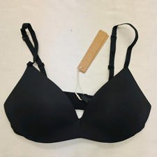Skims WIRELESS FORM Push-Up Plunge Bra- Onyx,32B