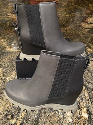 NEW Womens Sorel Joan of Arctic Wedge III Chelsea WP Boots, size 9.5      shoes