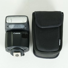 Canon Speedlite EL-100 Flash Unit Tested Excellent Condition w/ Case Japan