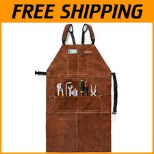 Heavy Duty Blacksmith Apron Heat Flame Resistant