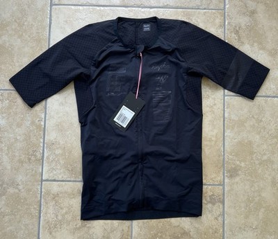 Rapha EF Men s Pro Team Aero Jersey Blackout Edition - Medium - Black - BNWT