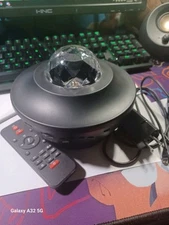 Starry Projector Light w/ Bluetooth Speaker Built In 4 Different Color Lights