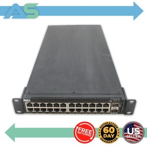 Dell X1026P 24-Port Gigabit Ethernet x2 SFP Ports Rack Mountable Network Switch