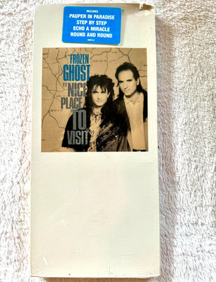 FROZEN GHOST NICE PLACE TO VISIT CD SEALED LONGBOX PROMO HYPE STICKER STEP BY LP