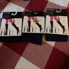 Hue Lot Of 3  Opaque Control Top Tights Size 1  Navy blue — photo 1