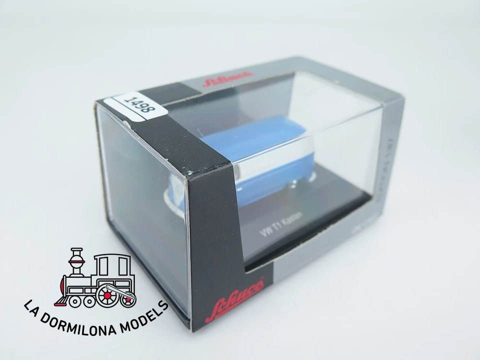 VR1498 H0 1:87 SCHUCO 45 256 4200 Volkswagen T1 Kasten - OVP c92 - Imagen 2 de 4