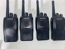  LOT OF 4 Kenwood TK-3360 16 Channel Walkie Talkie Radios TESTED 
