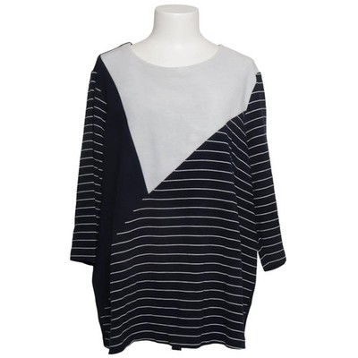 Via Appia Due, Top, Größe: 52, Blau/Weiß, Elasthan/Polyester/Viskose #6gW