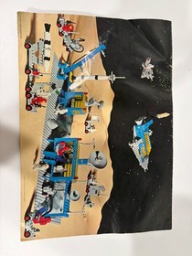 Lego Space Alpha-1 Rocket Base Set 483 Classic Vintage COMPLETE w/Instructions