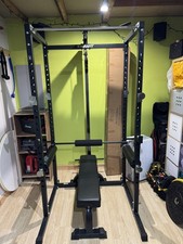Mirafit Power rack with lat pull down and bench