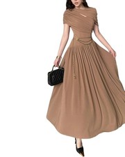 Burryco Short Sleeve Maxi Dress Women's