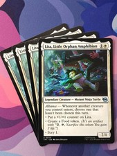 Lita, Little Orphan Amphibian x 4 | *% Off 2+ | TMNT | NM | MTG