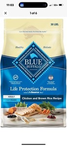 Blue Buffalo BLU00011 Life Protection Dry Dog Food
