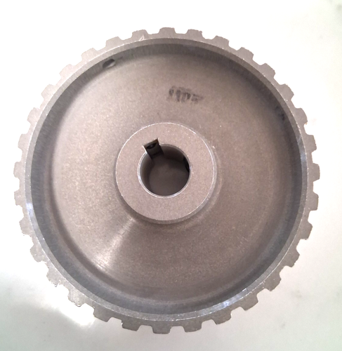DRY SMP COG DRIVE PULLEY 32 TOOTH   5/8  I.D.  DRIVE  X  1.063 WIDE  X  3/16 KEY - Afbeelding 2 van 3
