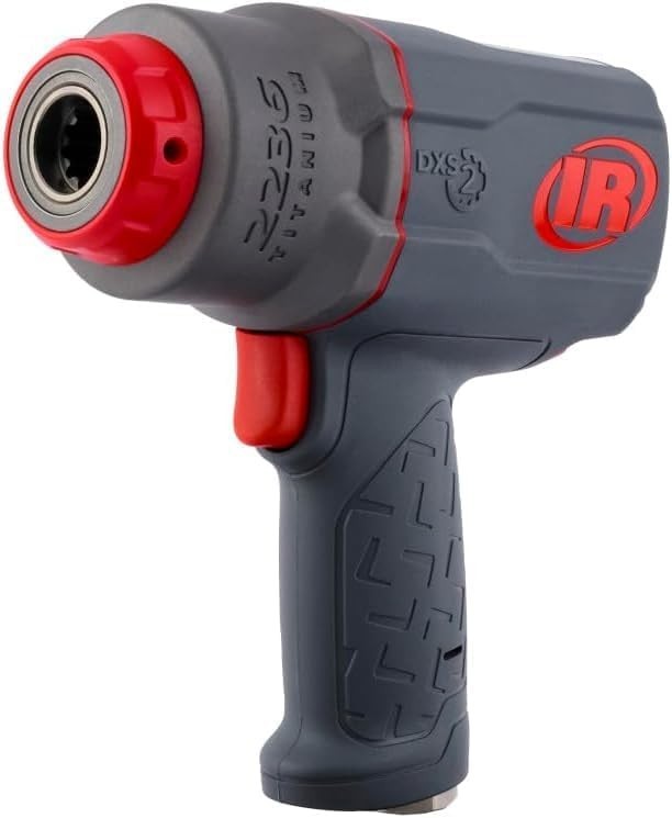 Quiet 2236QTIMAX 1/2" Air Impact Wrench with Titanium Hammer Case - 1,500 ft-lb