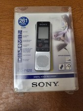 Sony ICD-P620 Handheld USB Digital Voice Recorder Tested Working