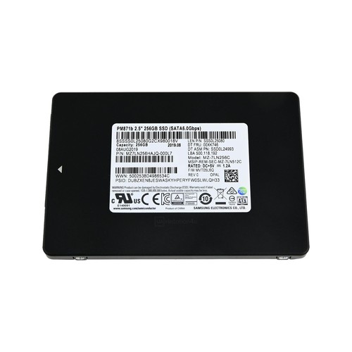 Samsung 256GB 2,5" SATA 6Gb/s SSD PM871b, Solid State Drive / MZ-7LN256C