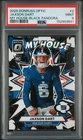Jaxson Dart 2025 Optic RC PSA 9 My House Black Pandora /149 Mint Rookie