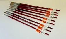 9 Count Lot - Princeton Velvet Touch Water Color Acrylic Brush Assortment #1