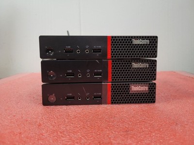 3x Lenovo ThinkCentre M715q AMD Pro A6-8570E 4GB RAM 32GB SSD *NO OS* | C678
