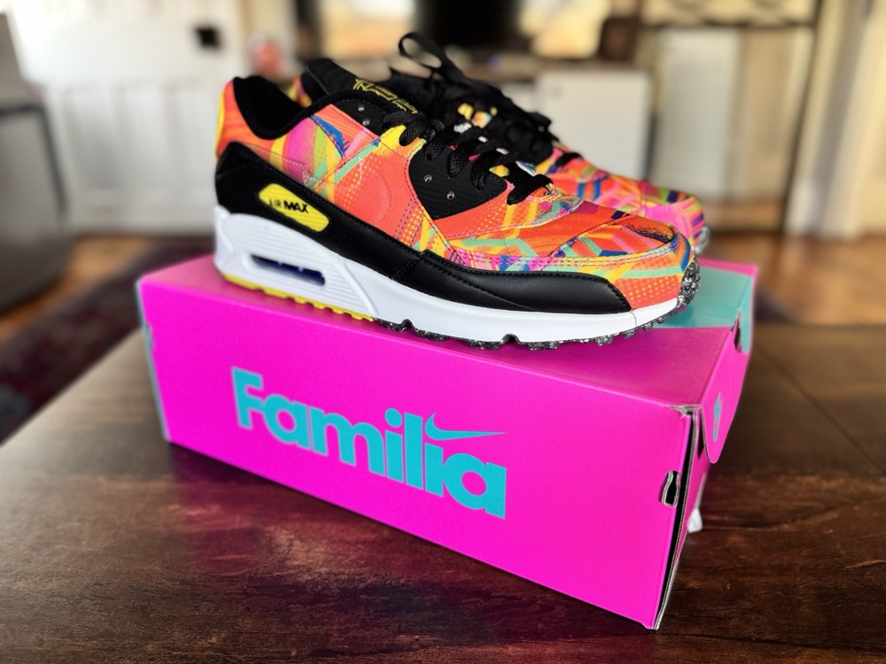 NIKE Air Max 90 LHM Latino Heritage Month Men's Size 14 Sneakers