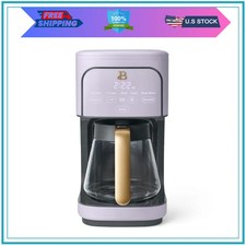 Beautiful 12 Cup Programmable Coffee Maker Lavender by Drew Barrymore