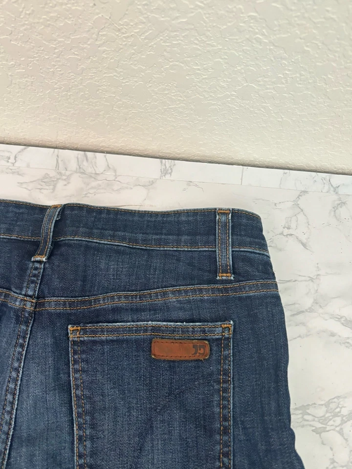 Pantalones Cortos Vaqueros Joe's Jeans Mujer Talla 27 Azul Oscuro Jean Elastizados Bermudas E Foto 3 de 4