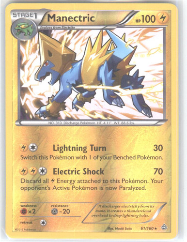 Manectric | 61/160 | XY - Primal Clash | NM