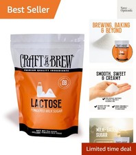 1 lb Lactose for Home Brewing  Baking - Add Creamy Sweetness to Your Recipes