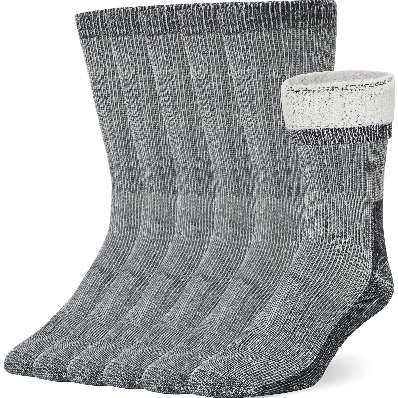 Merino Wool Socks - Thermal Warm Thick & Cozy Socks for Men & Women - Winter SM