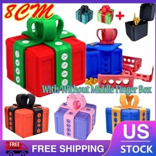 8CM Annoying Gift Box with Twist Storage Prank 3D Printed Box With Screws JQ